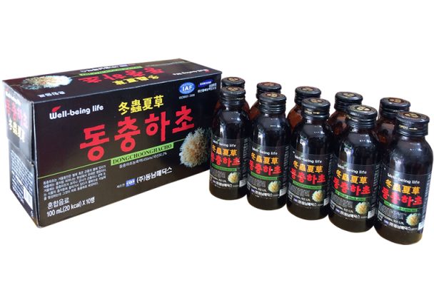 1 sản phẩm nước uống Đông trùng hạ thảo Hàn Quốc trên thị trường