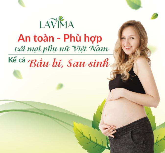 Lavima an toàn cho phụ nữ mang thai, cho con bú