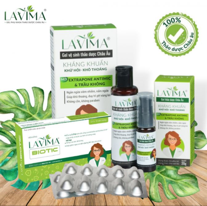 Dẹp nỗi lo lắng huyết trắng ra nhiều với bộ sản phẩm Lavima