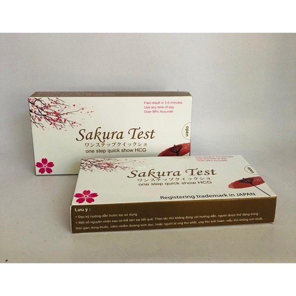 Que test thử thai Sakura