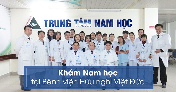 Đội ngũ y bác sĩ chuyên môn giỏi của Trung tâm Nam học bệnh viện Việt Đức