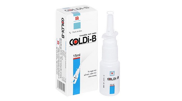 Coldi-B giúp làm sạch ổ mũi và vùng mũi, điều trị hiệu quả các triệu chứng của viêm xoang